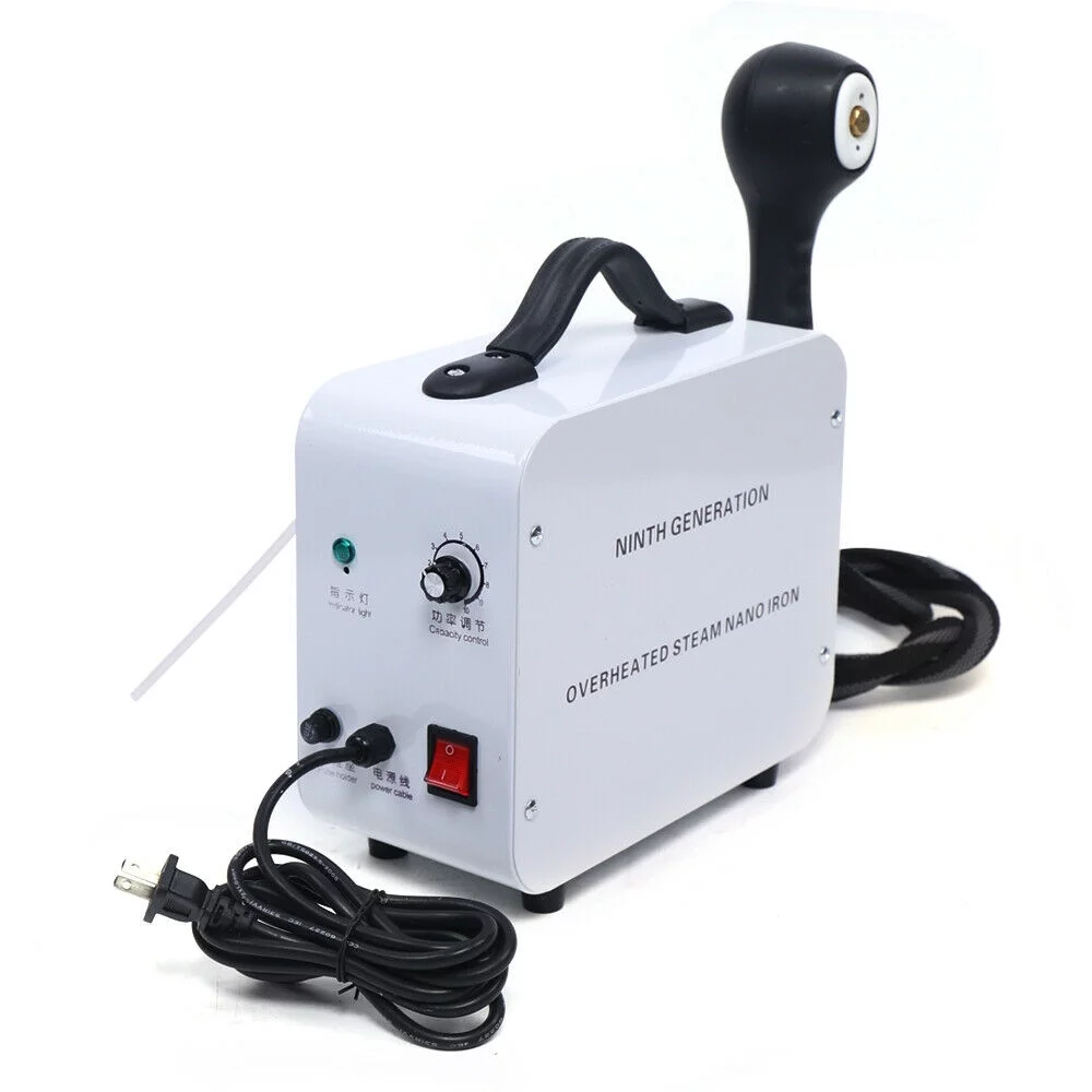 TFCFL Nano Steam Blue Sprayer Hair Steamer Mist Hair Salon Care Repair Machine 1.2KW