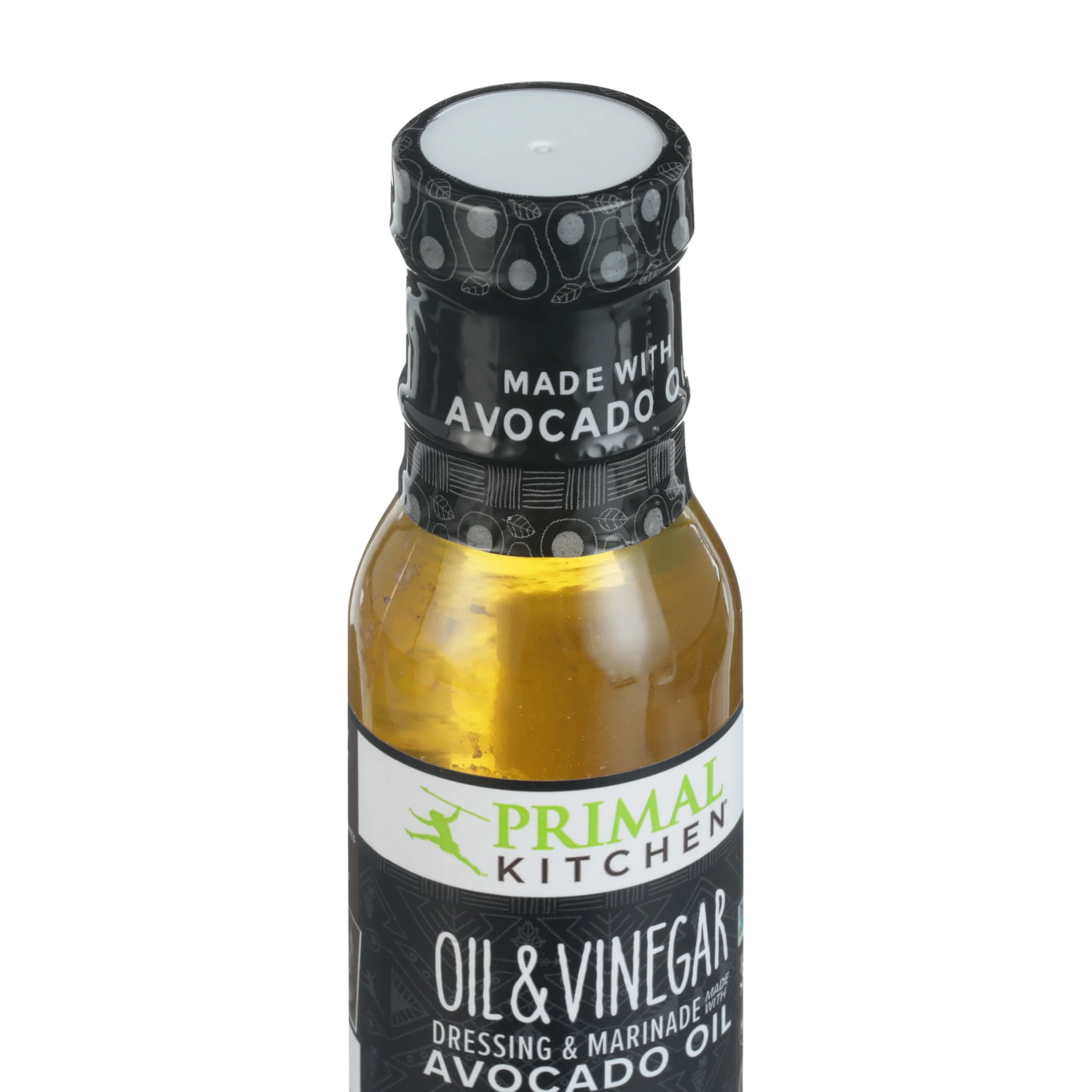 Primal Kitchen Oil & Vinegar Vinagrette Dressing, made with Avocado Oil,8 oz Pack Of 6