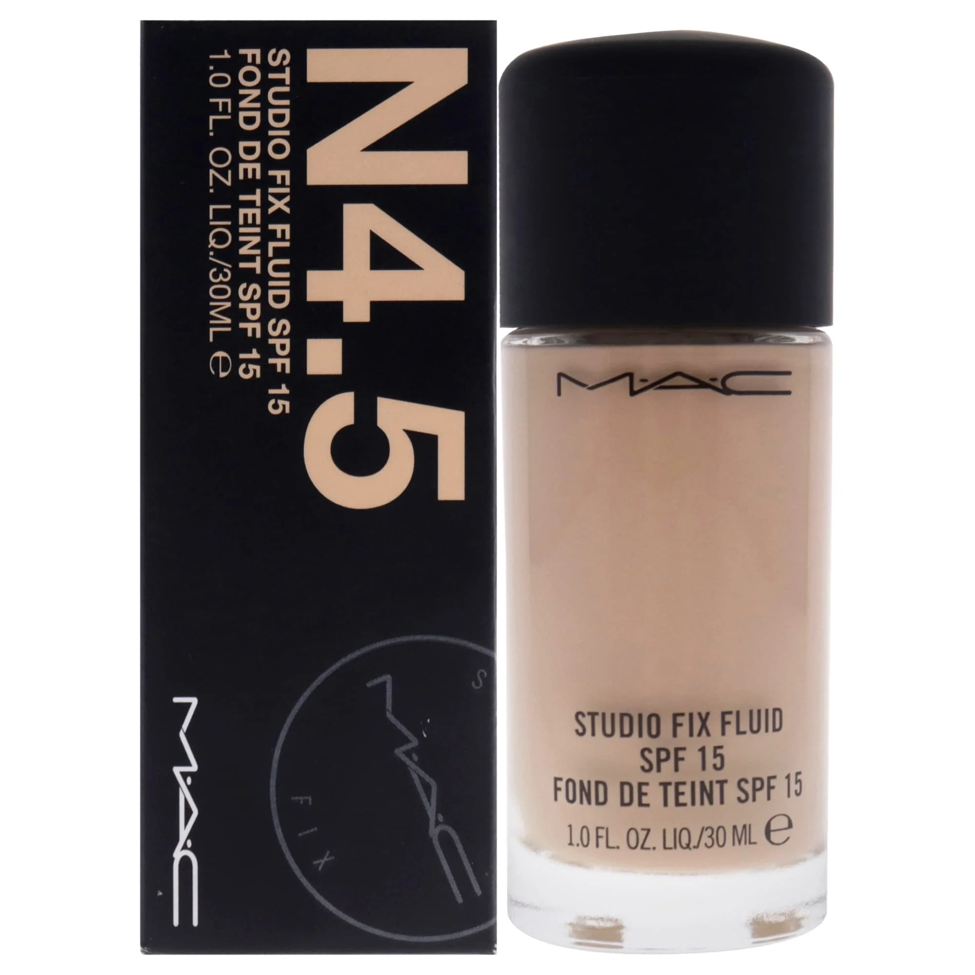 Mac Studio Fix Fluid Spf 15 Foundation N 4.5 30Ml/1 Ounce