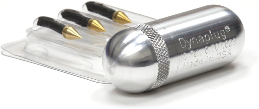 Dynaplug Pill Bicycle Puncture Repair (Polished Aluminum)