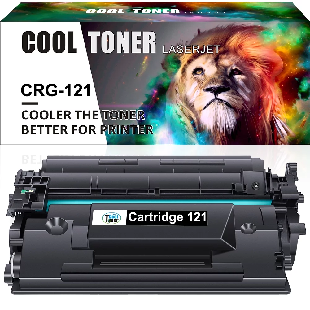 121 Black Toner Cartridge Compatible for Canon Cartridge 121 CRG121 CGR-121 imageCLASS D1620 D1650 series Laser Printer (1-Pack)