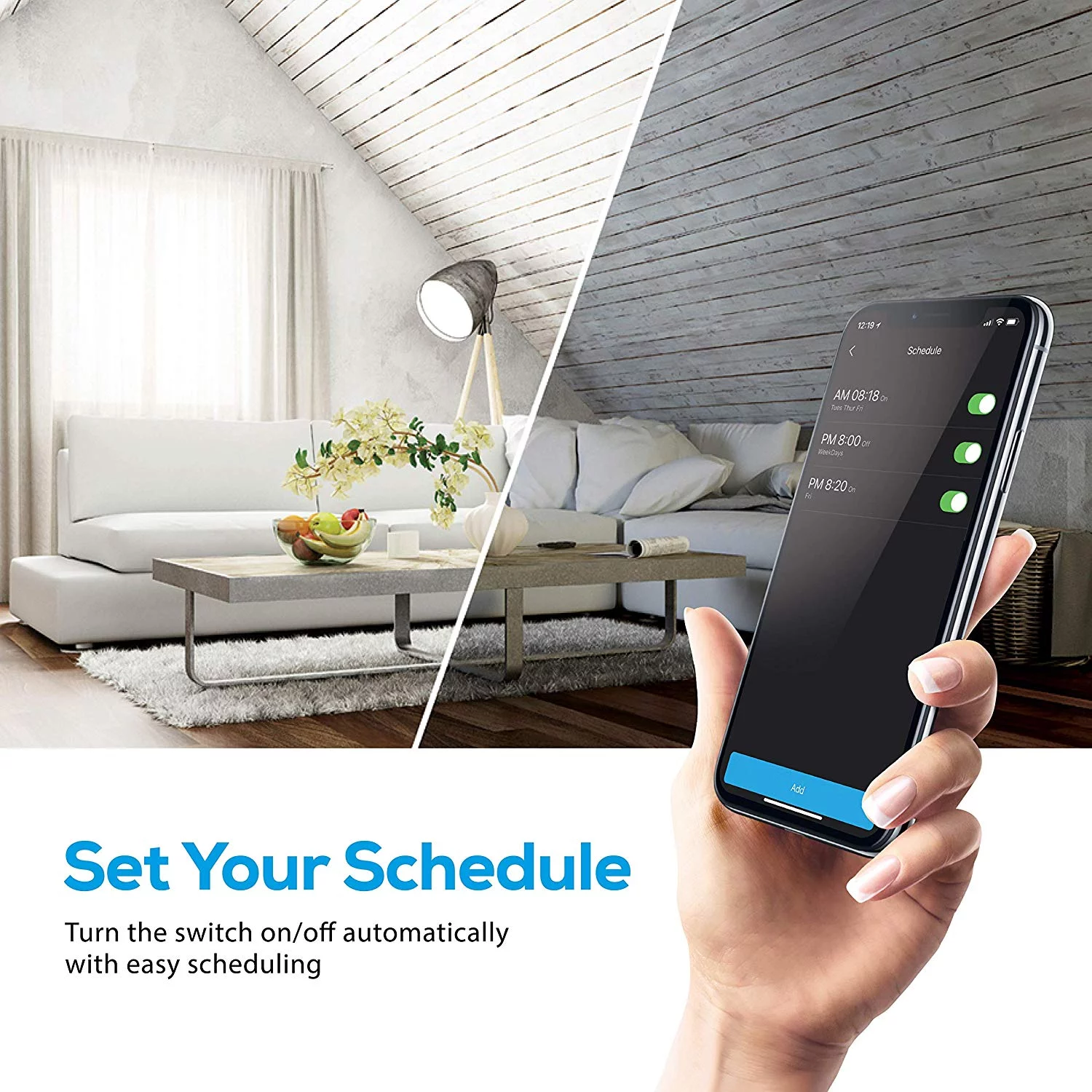 3 Way Smart Dimmer Switch / Single Pole Smart Switch ,Compatible with Alexa, Google Assistant, WiFi Light Switch Remote Control, Neutral Wire Needed, Schedule, No Hub Required