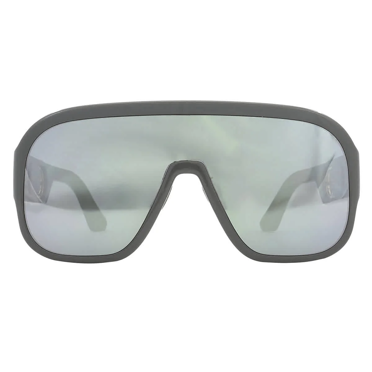 Dior DIORBOBBYSPORT Silver Mirror Shield Ladies Sunglasses CD40054U 20C 00