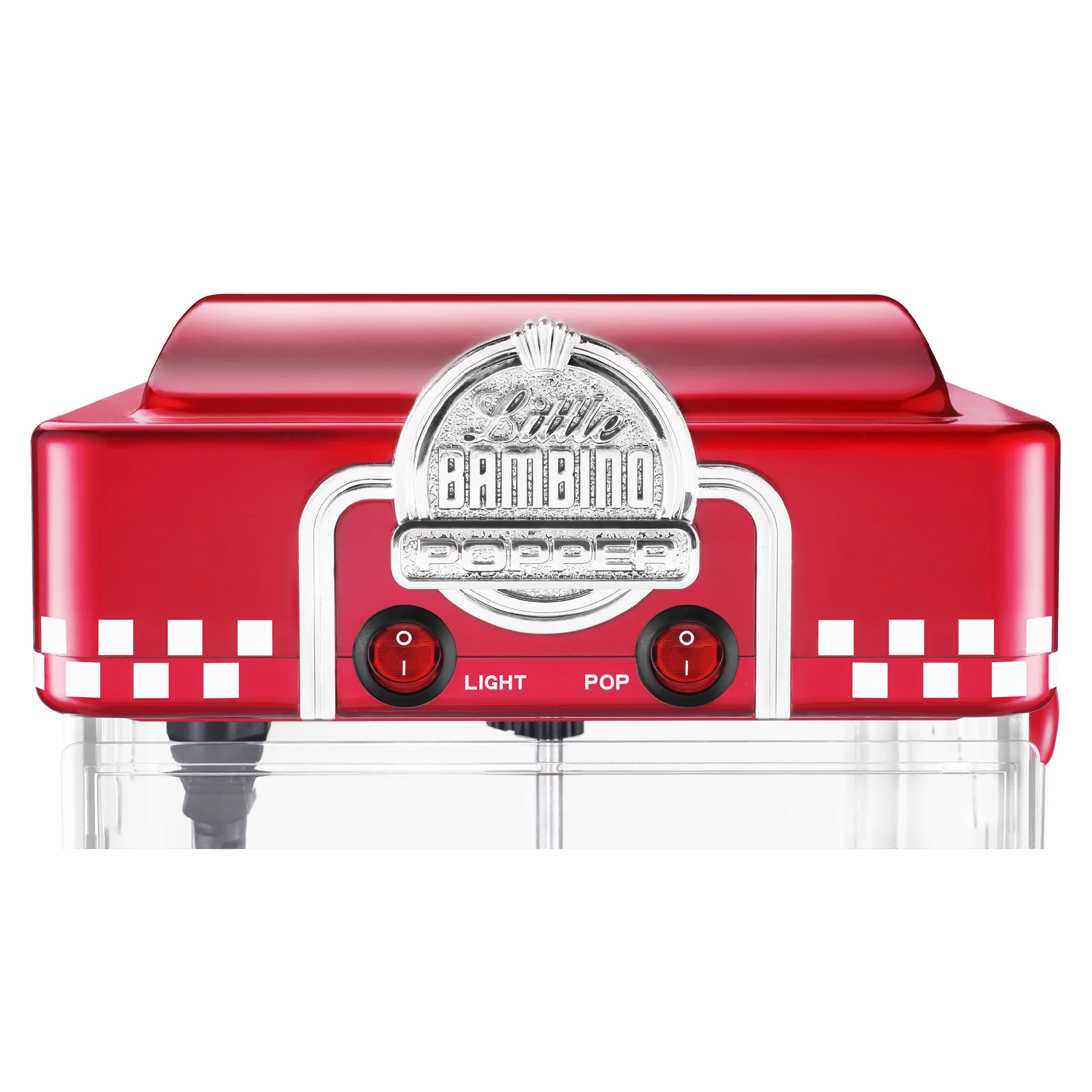 Great Northern Little Bambino Table Top Retro Machine Popcorn Popper (2.5 oz, Red)