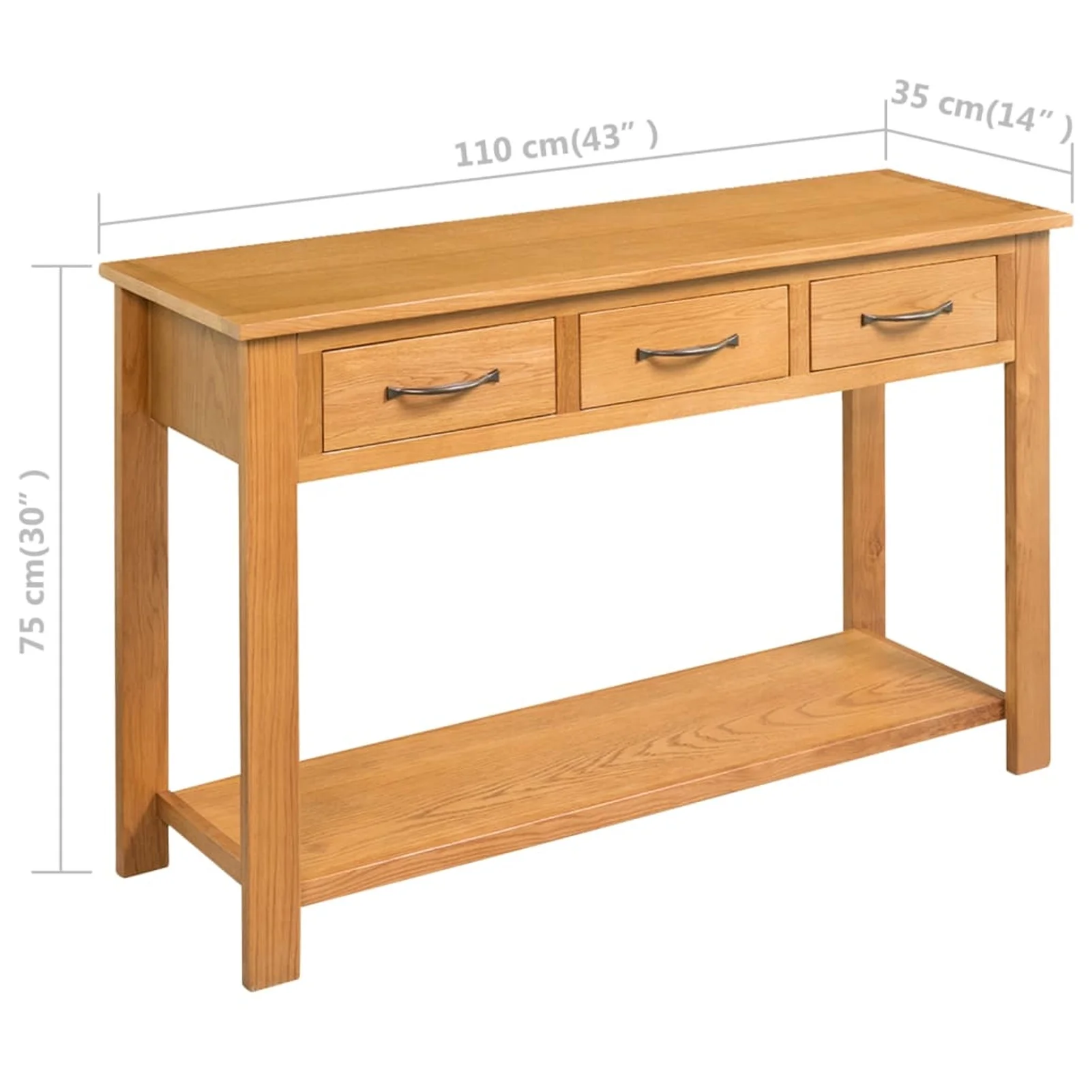 Carevas Console Table 43.3