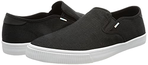 TOMS Mens Baja Slip On Sneakers Shoes Casual - Black