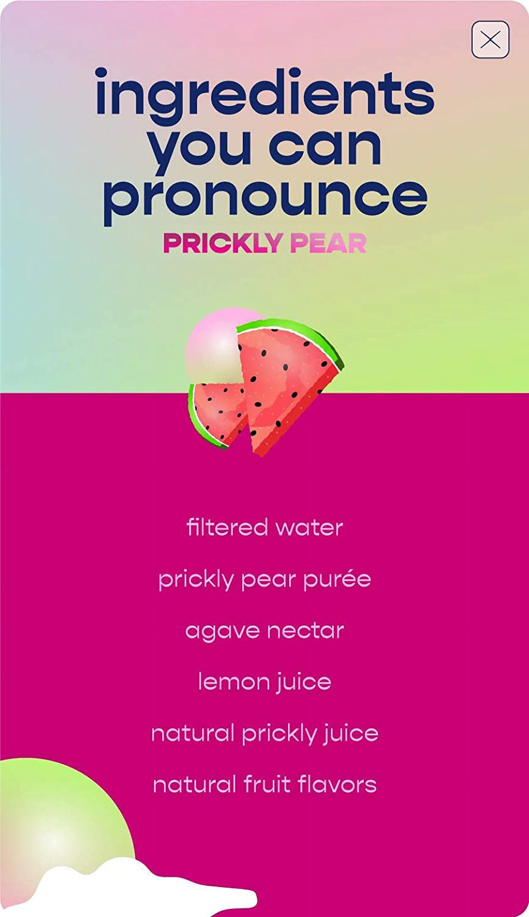 Pricklee Prickly Pear Cactus Water - Packed With Antioxidants, Electrolytes, Vitamin C - Natural Sports Drink for Immunity, & Recovery - Non-Sparkling, Low-Sugar, Low-Calorie, No Caffeine Prickly Pear 12 Fl Oz (Pack of 12)