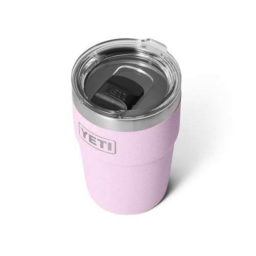 YETI Rambler 16 oz Stackable Tumbler, Vacuum Insulated, Stainless Steel with MagSlider Lid