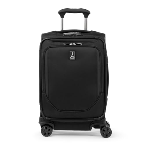 Travelpro Crew Classic Lightweight Softside Expandable Checked Luggage, 8 Wheel Spinner Suitcase, TSA Lock, Men and Women, Checked Large 29-Inch, Patriot Blue