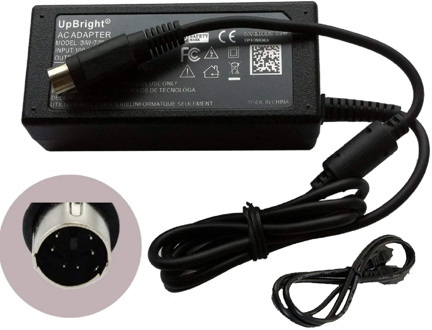 UPBRIGHT NEW Global +5V +12V 6-Pin DIN AC / DC Adapter For Put Powertech, Inc. Model: PPS25A-D0 (00A) PPS25AD0 PPS25A-DO Put Power tech 5VDC 12VDC 1.5A Switching Power Supply Cord Cable PS Charger Inp