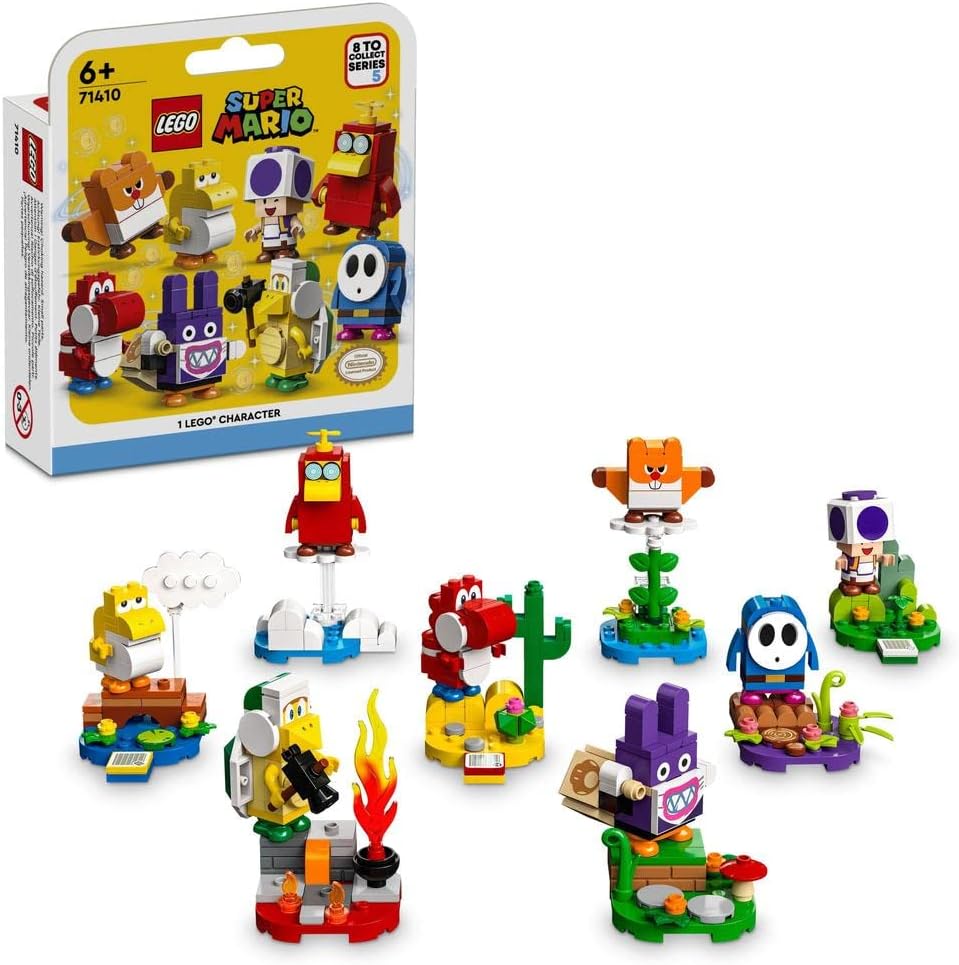 LEGO® Super Mario™ Character Packs – Series 5 71410 Building Kit; Collectible Gift Toys for Kids Aged 6