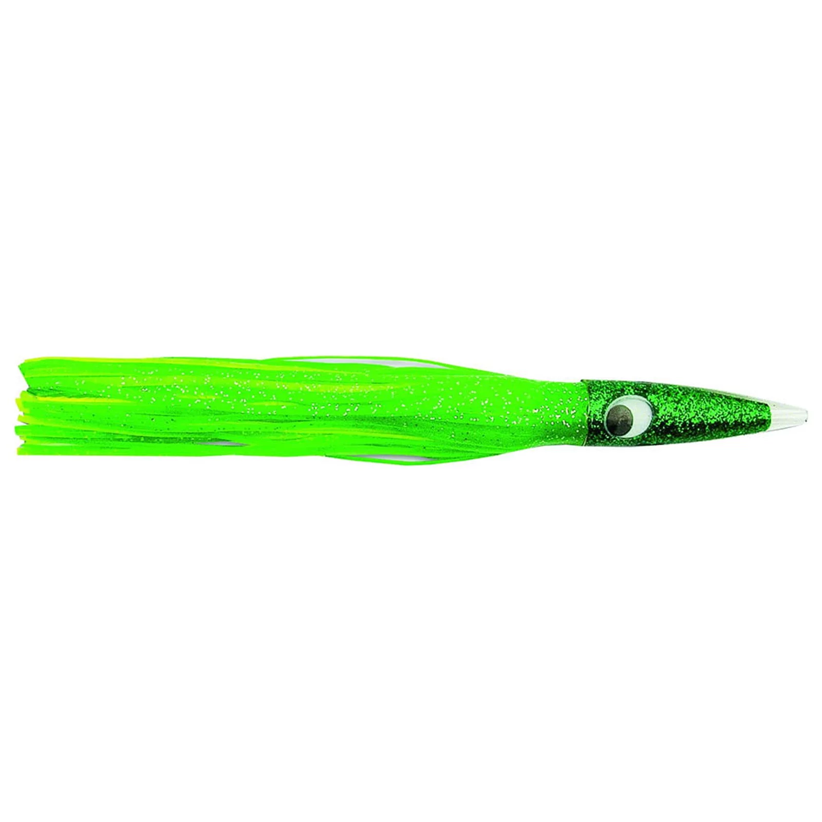C&H CH-WW04 Wahoo Whacker Trolling Lure, Green/Yellow Skirt, 6 oz 11.5