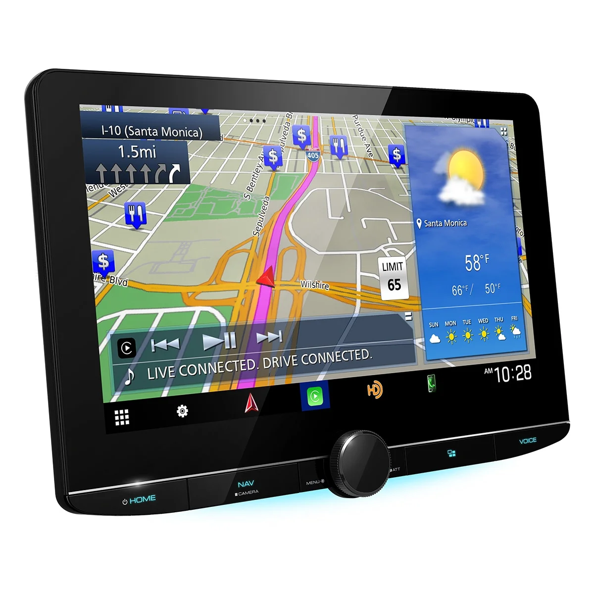 Kenwood DNR1007XR eXcelon 10.1