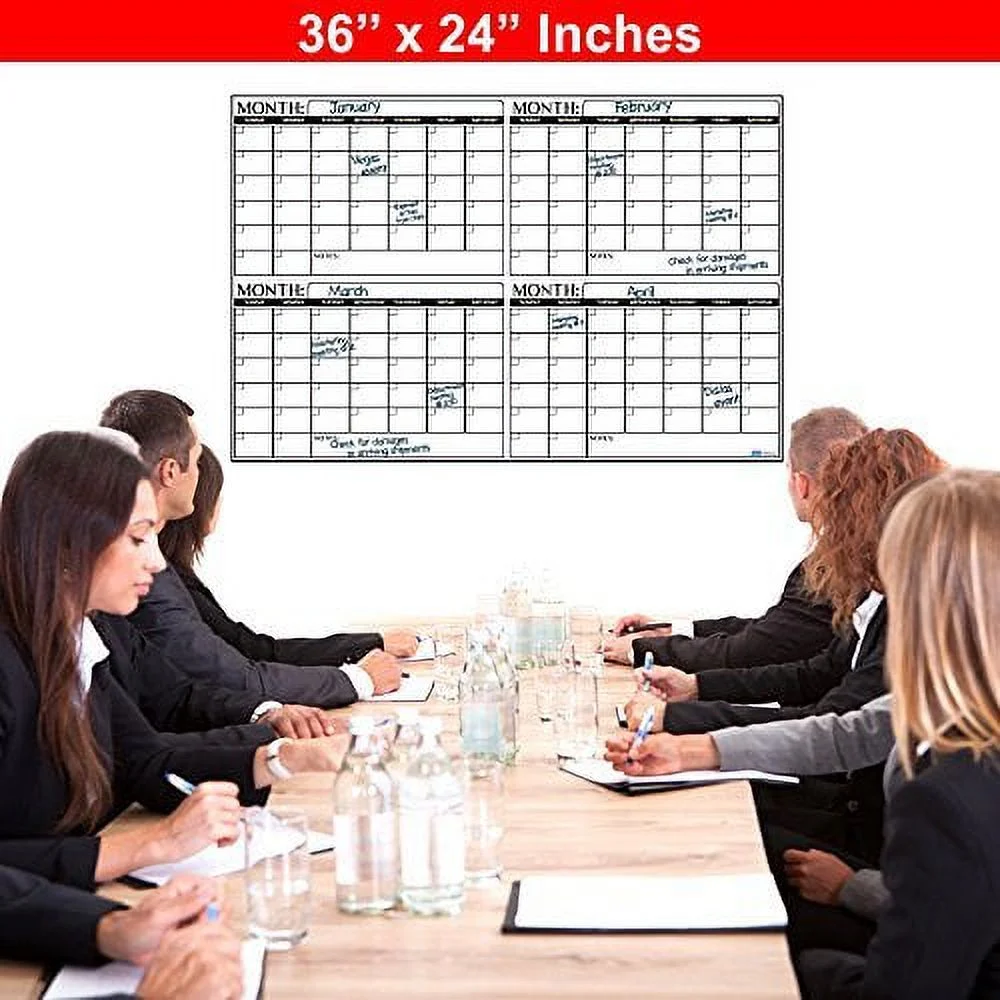 Business Basics Extra Large Dry Erase 4 Month 24