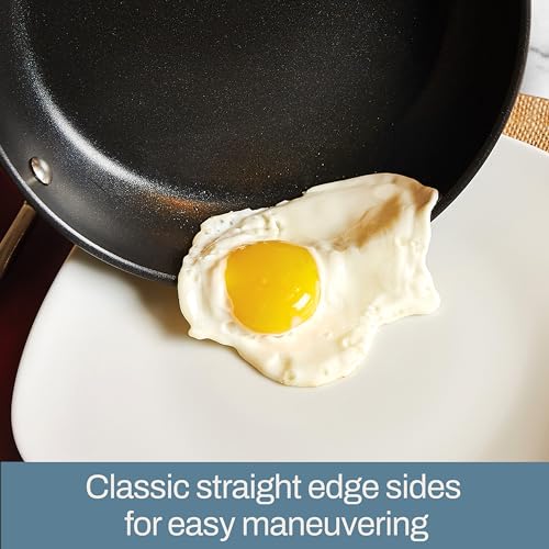 All-Clad HA1 Hard Anodized Nonstick Cookware Set 13 Piece Induction Oven Broiler Safe 500F, Lid Safe 350F Pots and Pans Black