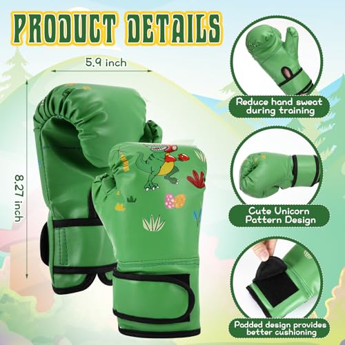 Boxing Headgear and Gloves Set for Kids 6oz Boxing Gloves and Wrestling Headgear Sparring Equipment for Boxing Kickboxing Muay Thai BJJ Karate Training