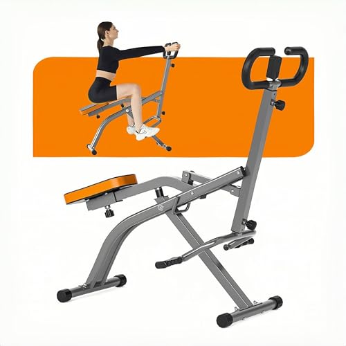 Rowing Machine for Home, Magnetic Rower Machine with Quiet Resistance, Foldable Rower for Home Use, Burn Fat & Sculpt Muscles,Sliver