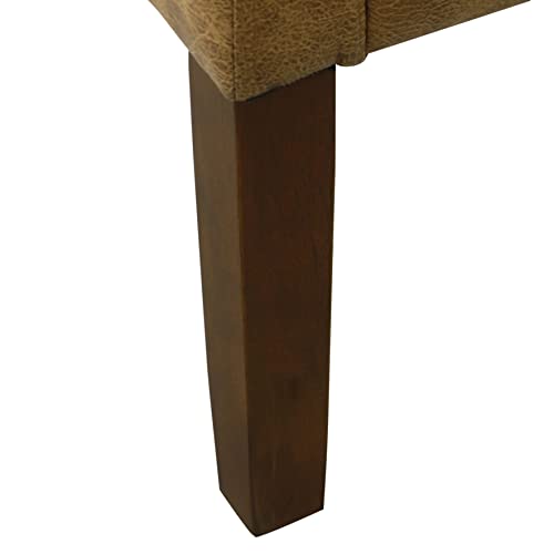 HomePop Velvet Swoop Arm Accent Chair, Suri Blue