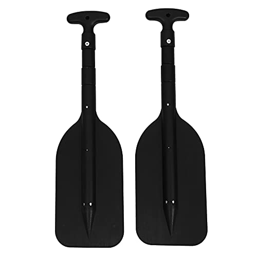 2Pcs Telescopic Kayak Paddle Rafting Boat Paddle Canoe Oars Plastic Aluminum Alloy Boat Oars