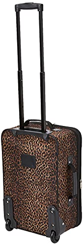 Rockland Fashion Expandable Softside Upright Luggage Set, Charcoal, 2-Piece (14/19)