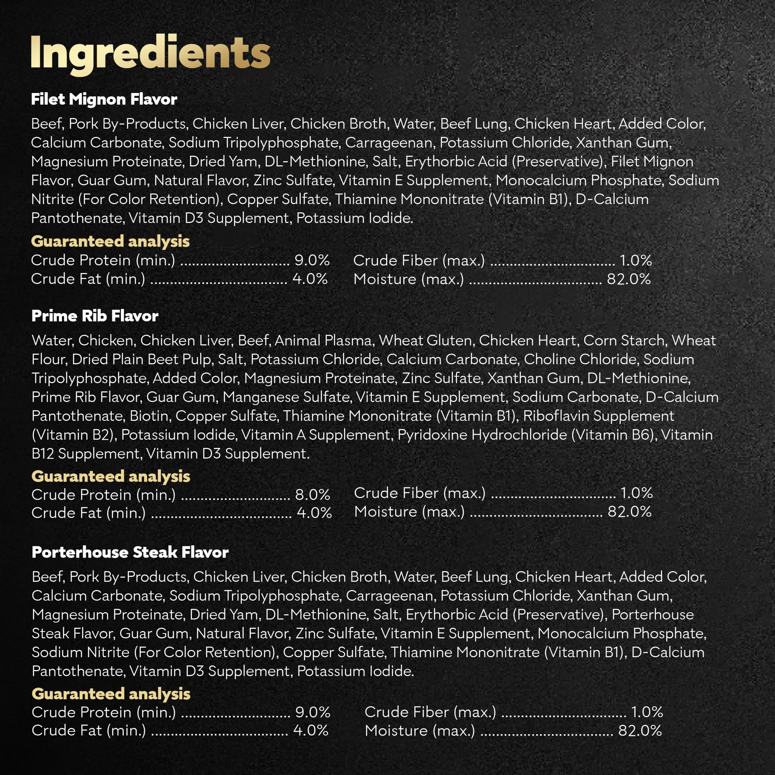 CESAR Adult Wet Dog Food Classic Loaf in Sauce Steak Lovers Variety Pack with Real Meat, 3.5 oz. Easy Peel Trays, Pack of 36