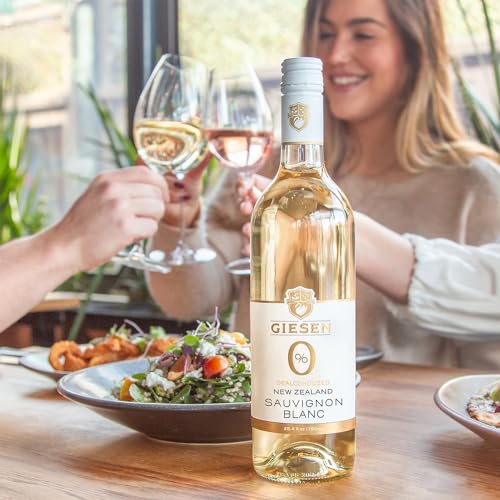 Giesen Non-Alcoholic Sauvignon Blanc - Premium Dealcoholized White Wine from New Zealand