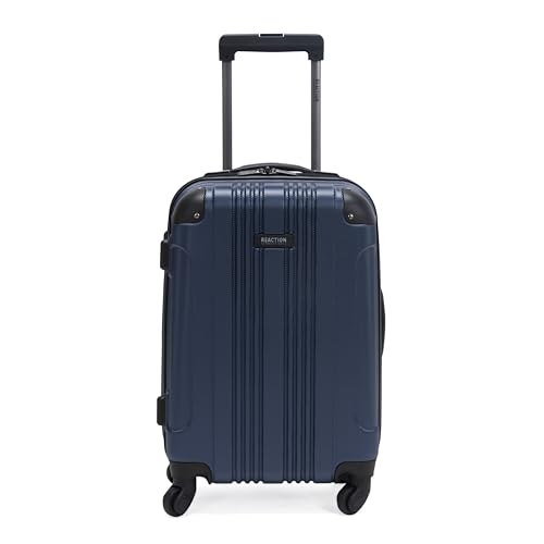 Kenneth Cole REACTION Out of Bounds Lightweight Hardshell 4-Wheel Spinner Luggage, Cobalt Blue, 20-Inch Carry On