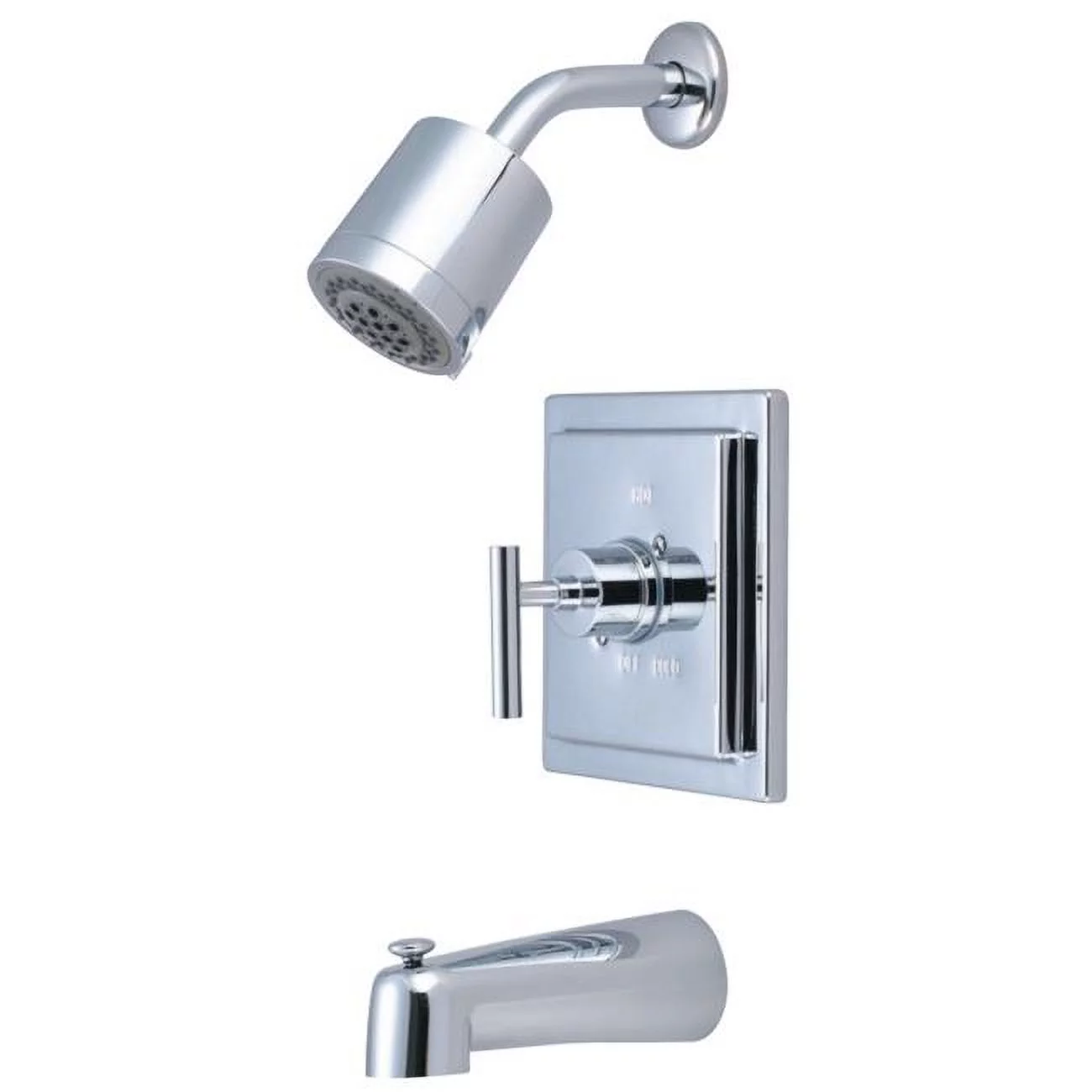 Kingston Brass  Manhattan Tub & Shower Faucet - Polished Chrome