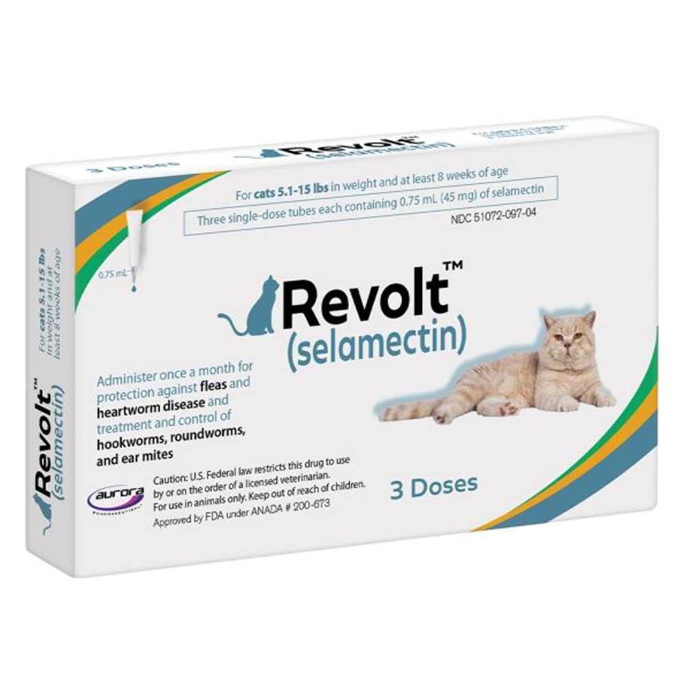 Revolt Topical for Cats 5.1 - Pet Supplies online store