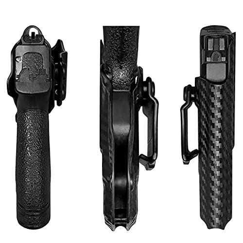 M&P Shield 9MM Holster IWB Kydex Holster Fit: Smith & Wesson M&P Shield Plus / M2.0 / M1.0-9mm/.40 S&W 3.1