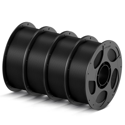 ANYCUBIC High Speed 3D Printer Filament 1.75mm Bundle, Rapid PLA Filament with High Prints Quality, Dimensional Accuracy +/- 0.02mm, Print with Most FDM 3D Printers, 1KG Spool, 2KG Blue + Bright Red