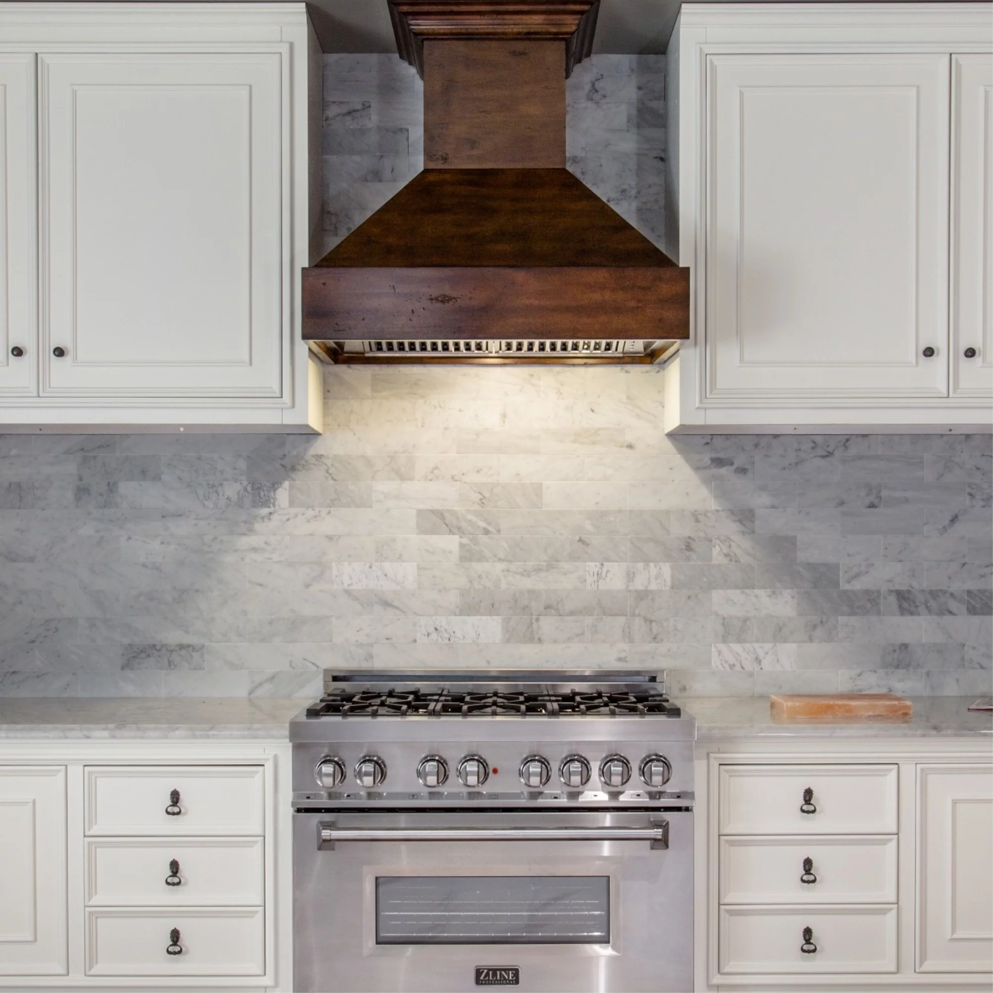 ZLine 355WH30 Designer Series Wooden Wall Range Hood With Crown Molding