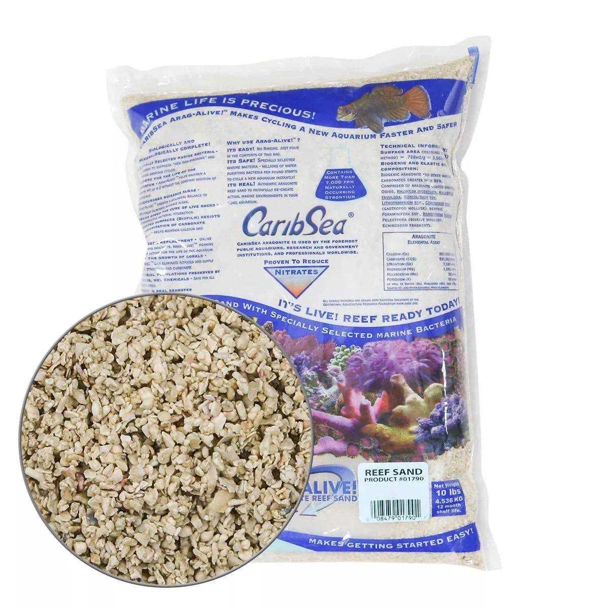 CaribSea Arag-Alive Special Grade Reef Sand - Pet Supplies online store