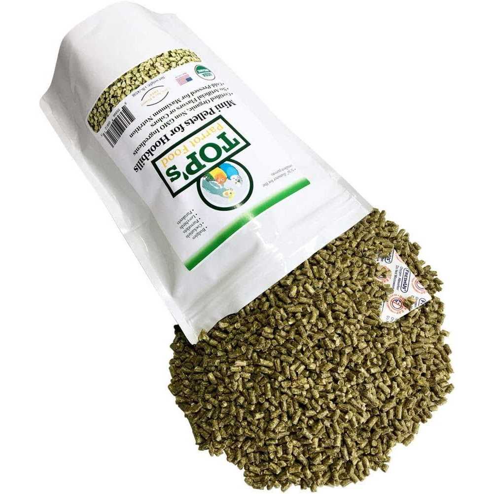 TOP's Parrot Food Mini Pellets 1lb Bird Food - Pet Supplies online store