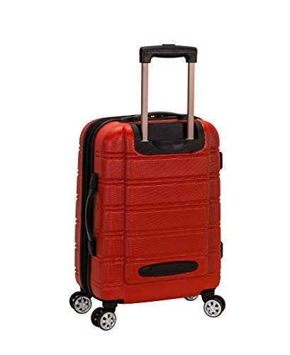 Rockland Melbourne Hardside Expandable Luggage with Spinner Wheels, 2TONENAVY, 2 Piece (20/28)