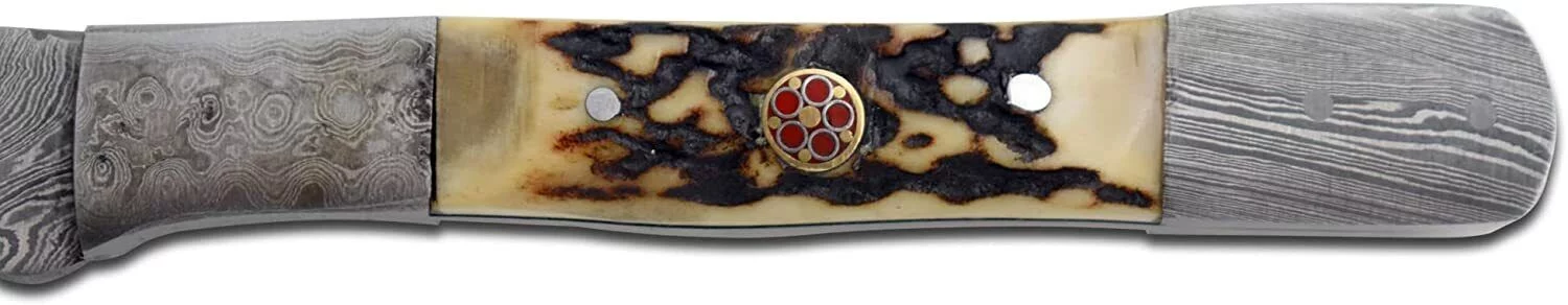 Handmade Damascus By Wild Turkey Handmade Steel Fillet Knife Boning Knife