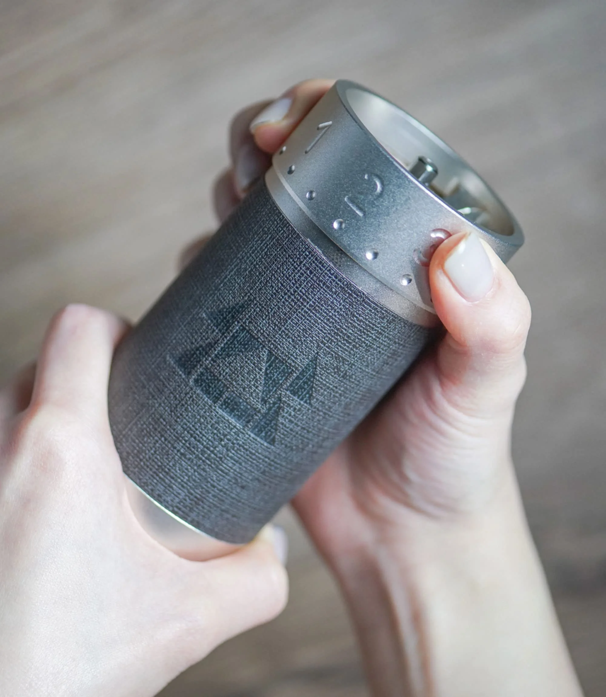 1Zpresso J MAX S Manual Coffee Bean Grinder Silver Grinder for Coffee Beans Burr with Hogor Manual