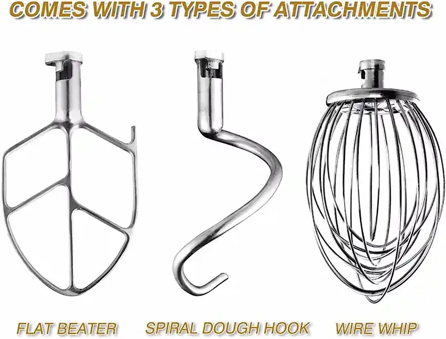 PreAsion Commercial Electric Dough Food Mixer NEW 3 Speed 450w 10L Gear Driven Bakery Blender