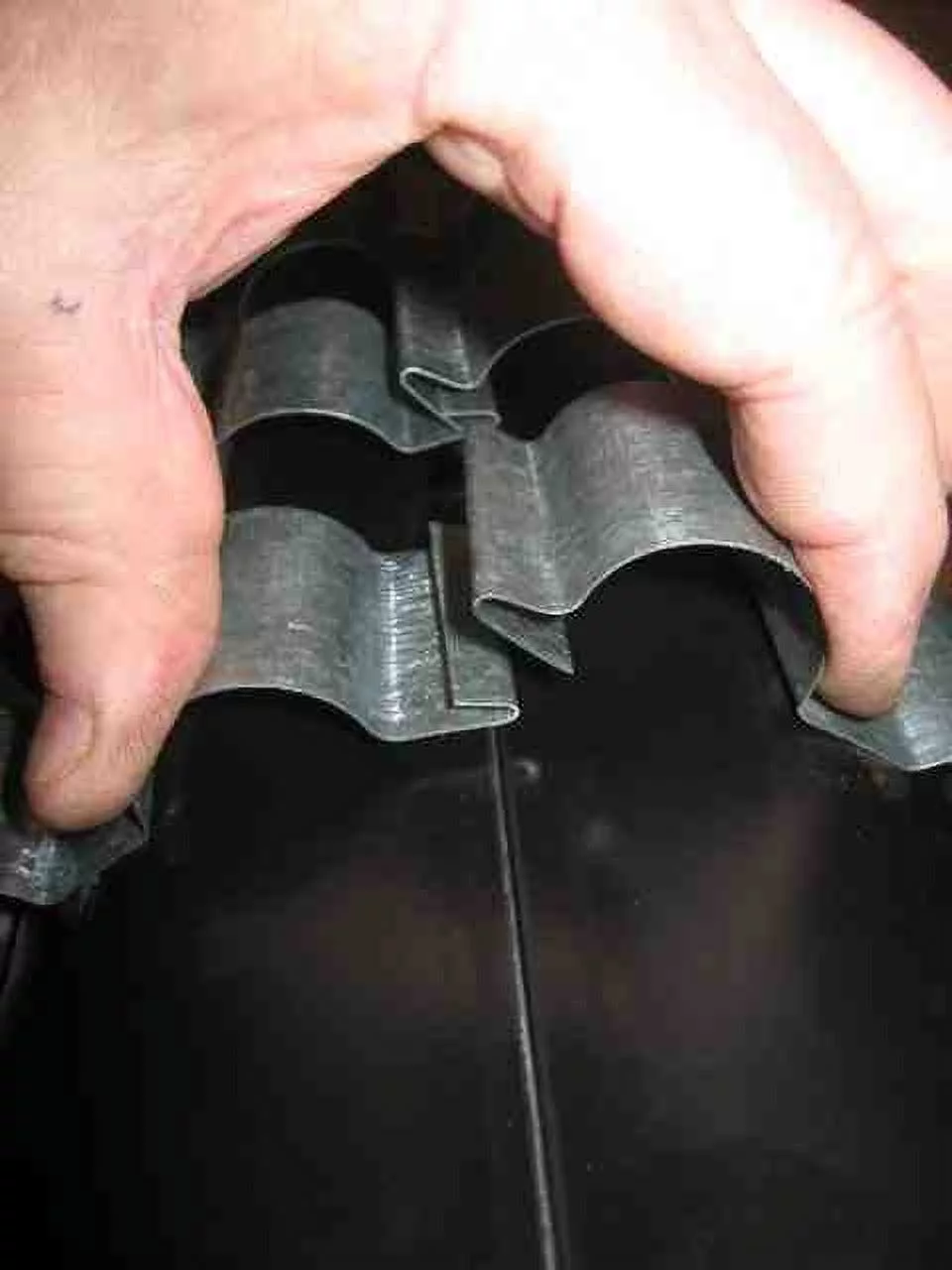 Stovepipe Heat Exchangers (Set of 6 Snap-On Bands ) / 3 in dia Stove Pipe Radiator / Reclaim Bands