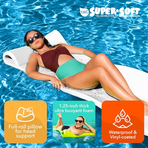 TRC Recreation Foam Swimming Pool Float, Floating Water Lounger, Splash 1.25”