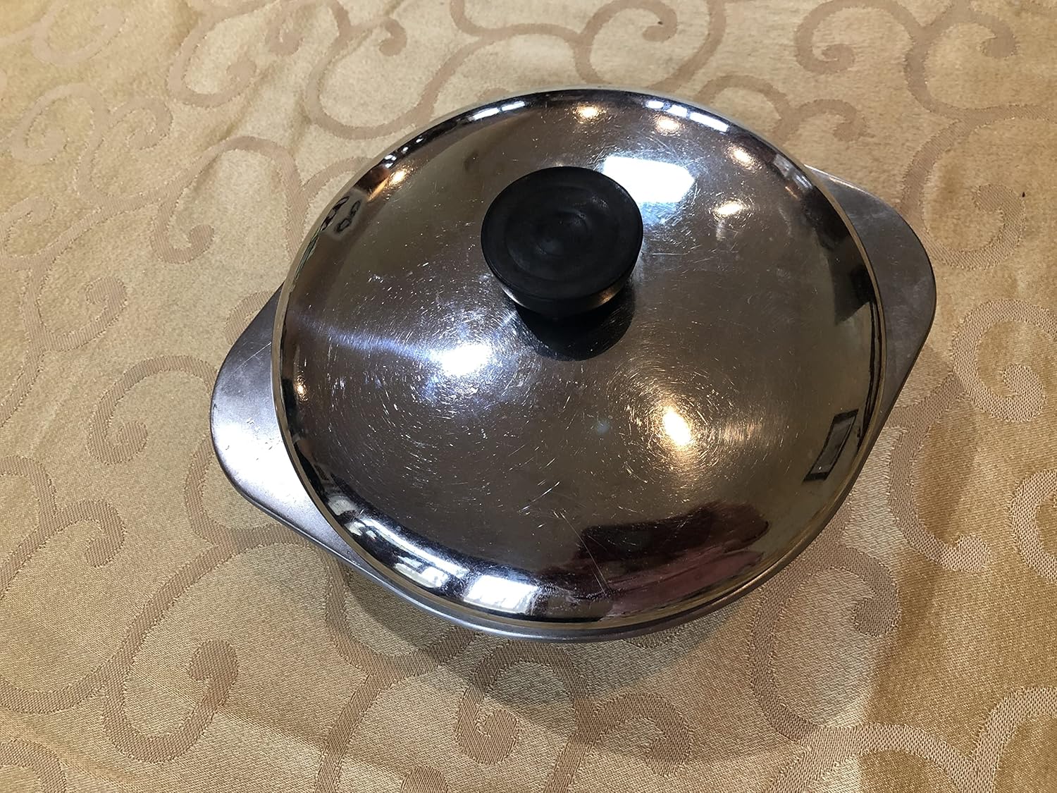 Vintage Revere Ware 2 Quart Double Boiler Insert With Lid