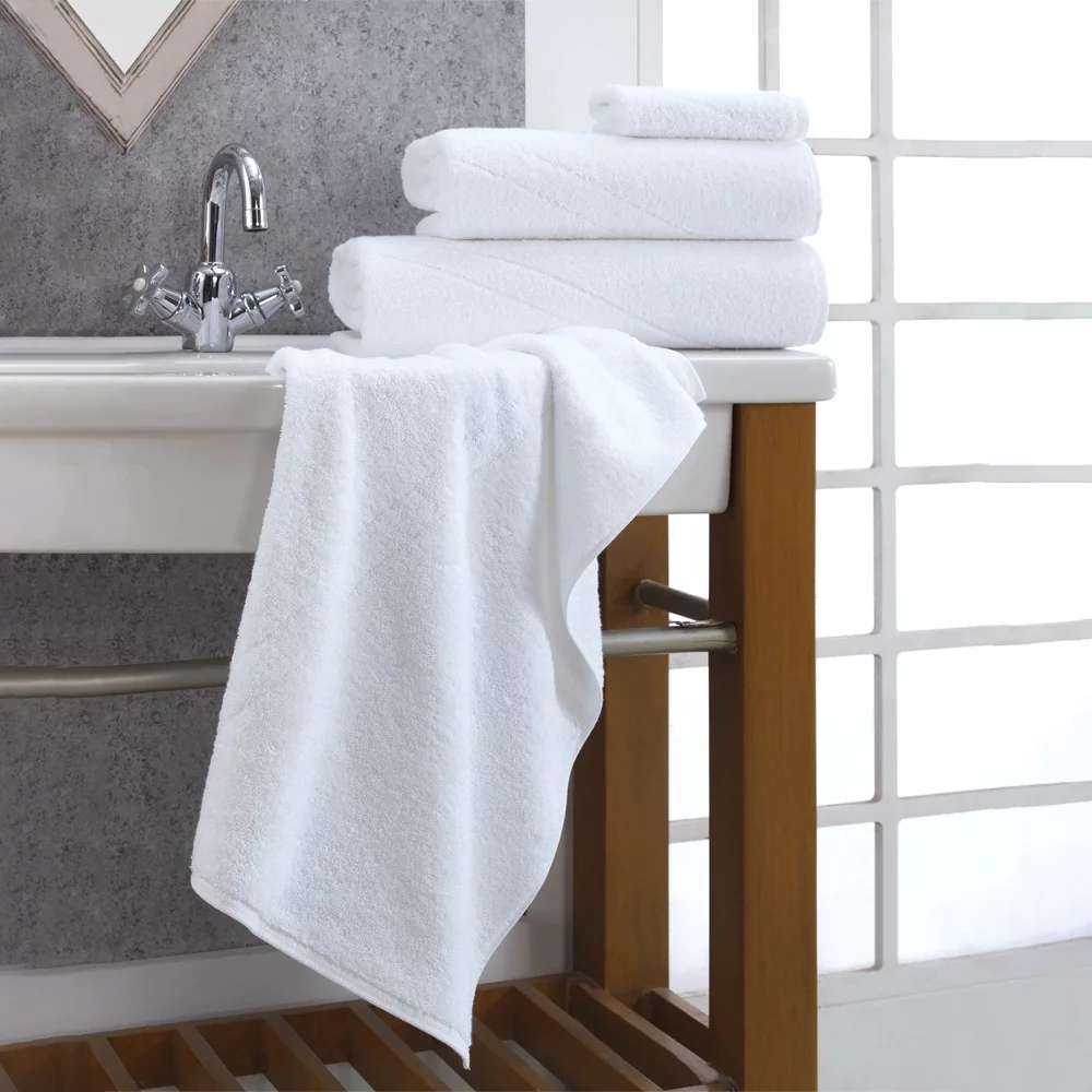 Baccarat White Hand Towel (2 Pack)