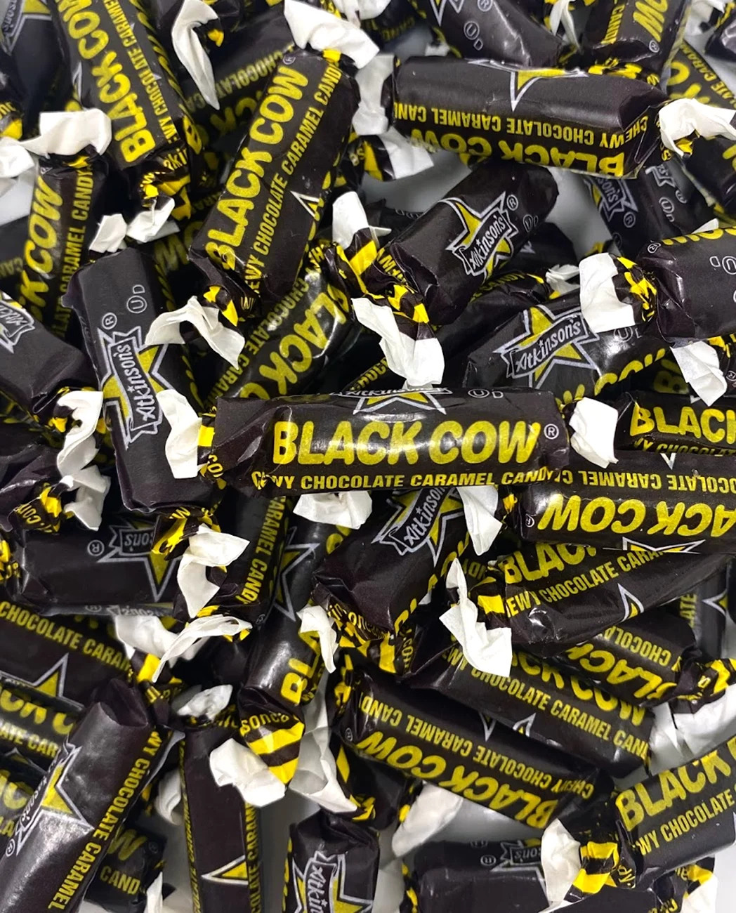 SweetGourmet Black Cow Chocolate Caramel Candy | 3 Pounds