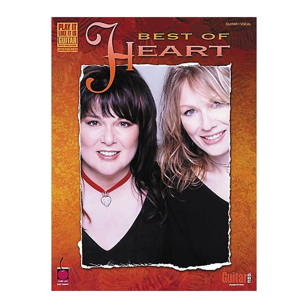 Cherry Lane Best of Heart Guitar Tab Songbook