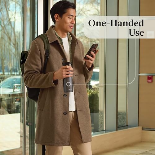 Contigo AUTOSEAL West Loop Vacuum-Insulated Stainless Steel Travel Mug with Easy-Clean Lid 20 oz Sake