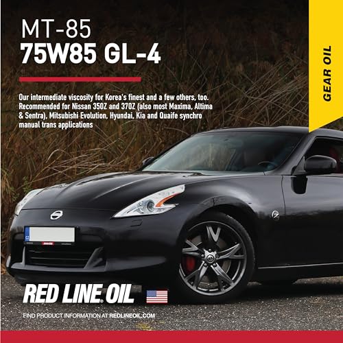 Red Line MT-85 Manual Transmission 75W85 GL-4 Gear Oil, Gallon