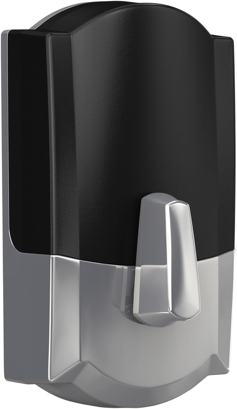 Schlage Encode Smart WiFi Deadbolt with Camelot Trim In Bright Chrome