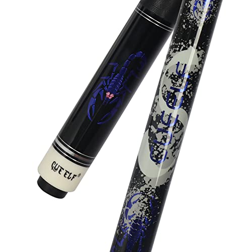 Pool Cue Stick,Billiard Cue Sticks with Hard Case Low Deflection Shaft Professional Billiard Pool Cues Sticks 19.5-21 oz cue Stick