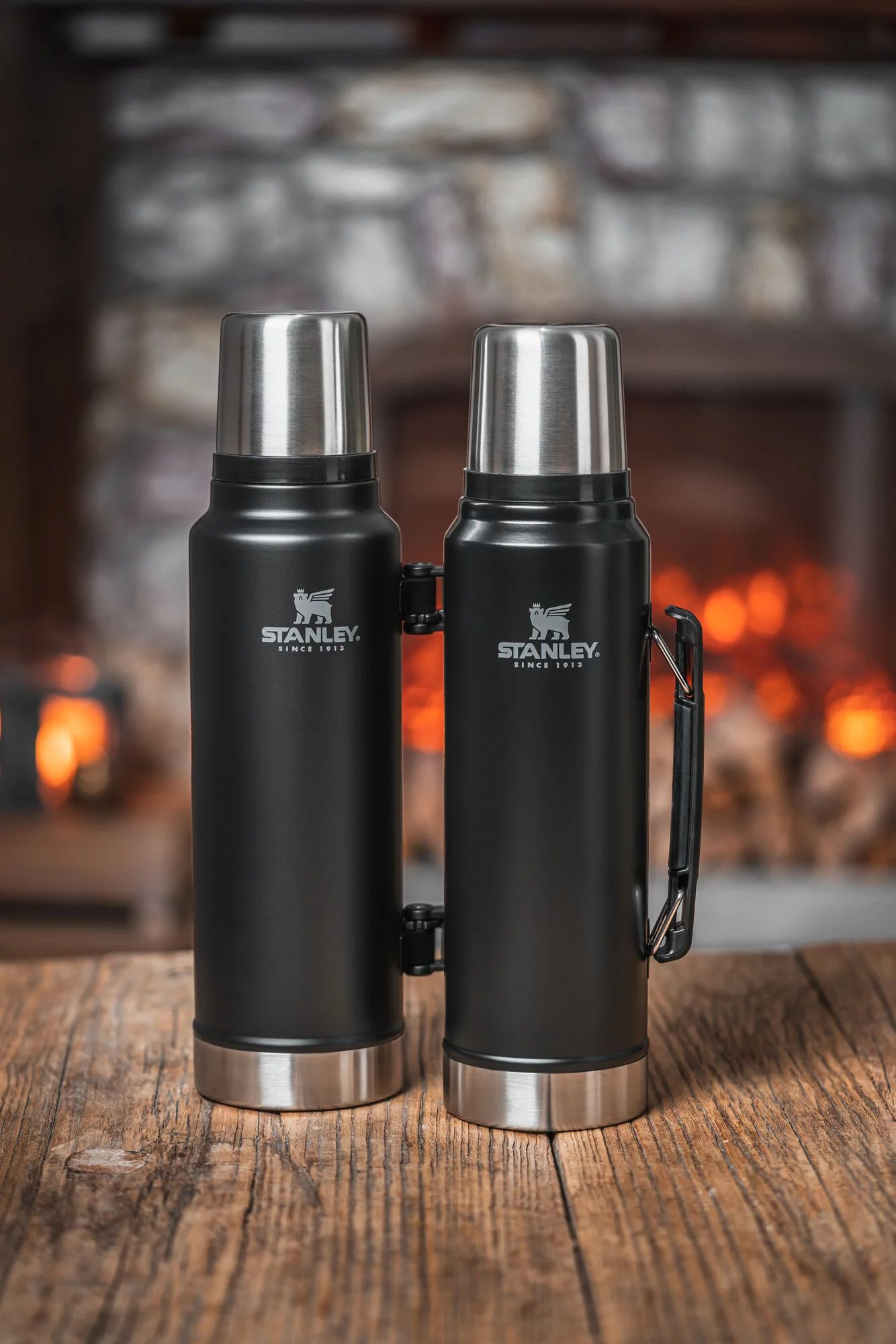 Stanley Classic Stainless Steel Vacuum Insulated Thermos Bottle, 1.5 qt