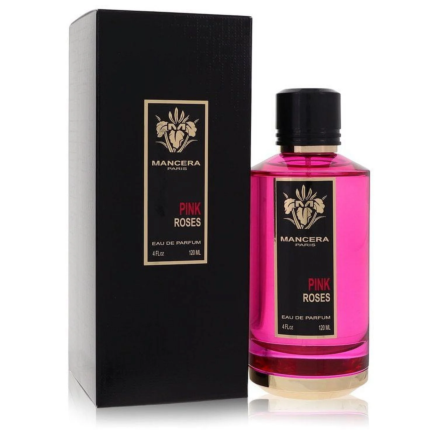 Mancera Pink Roses Eau De Parfum Spray - Floral Elegance and Fruity Freshness